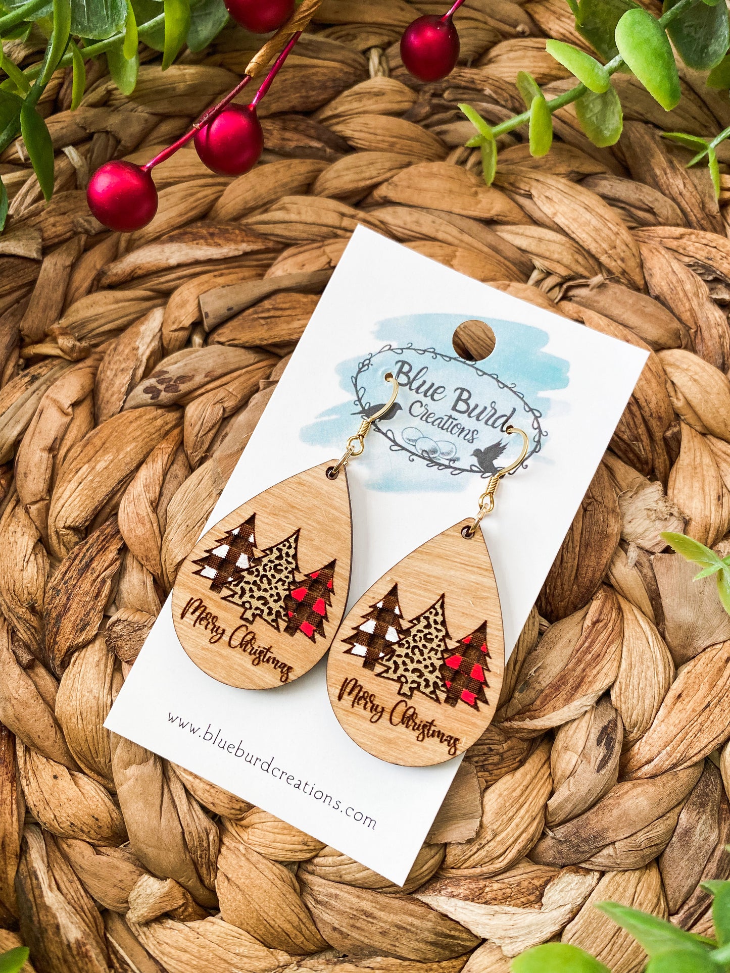 Holiday Trees Teardrops
