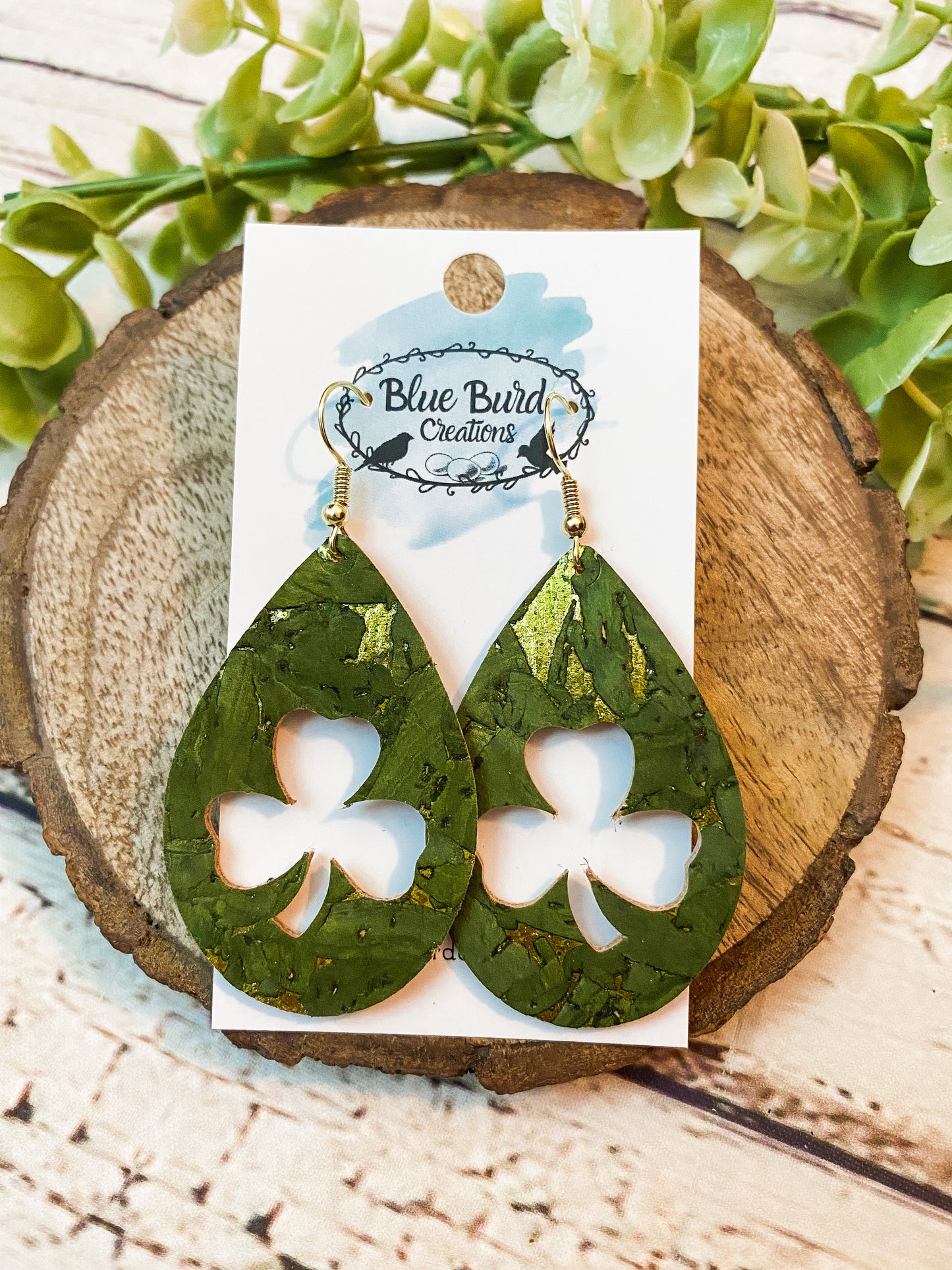 Clover Cork Teardrops