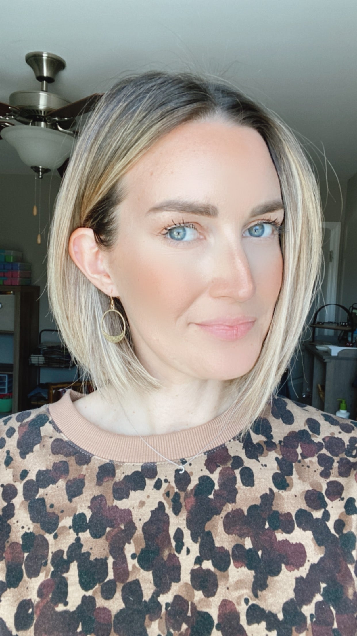 Mini Open Brass Hoops