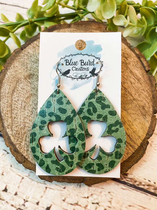 Clover Cork Teardrops
