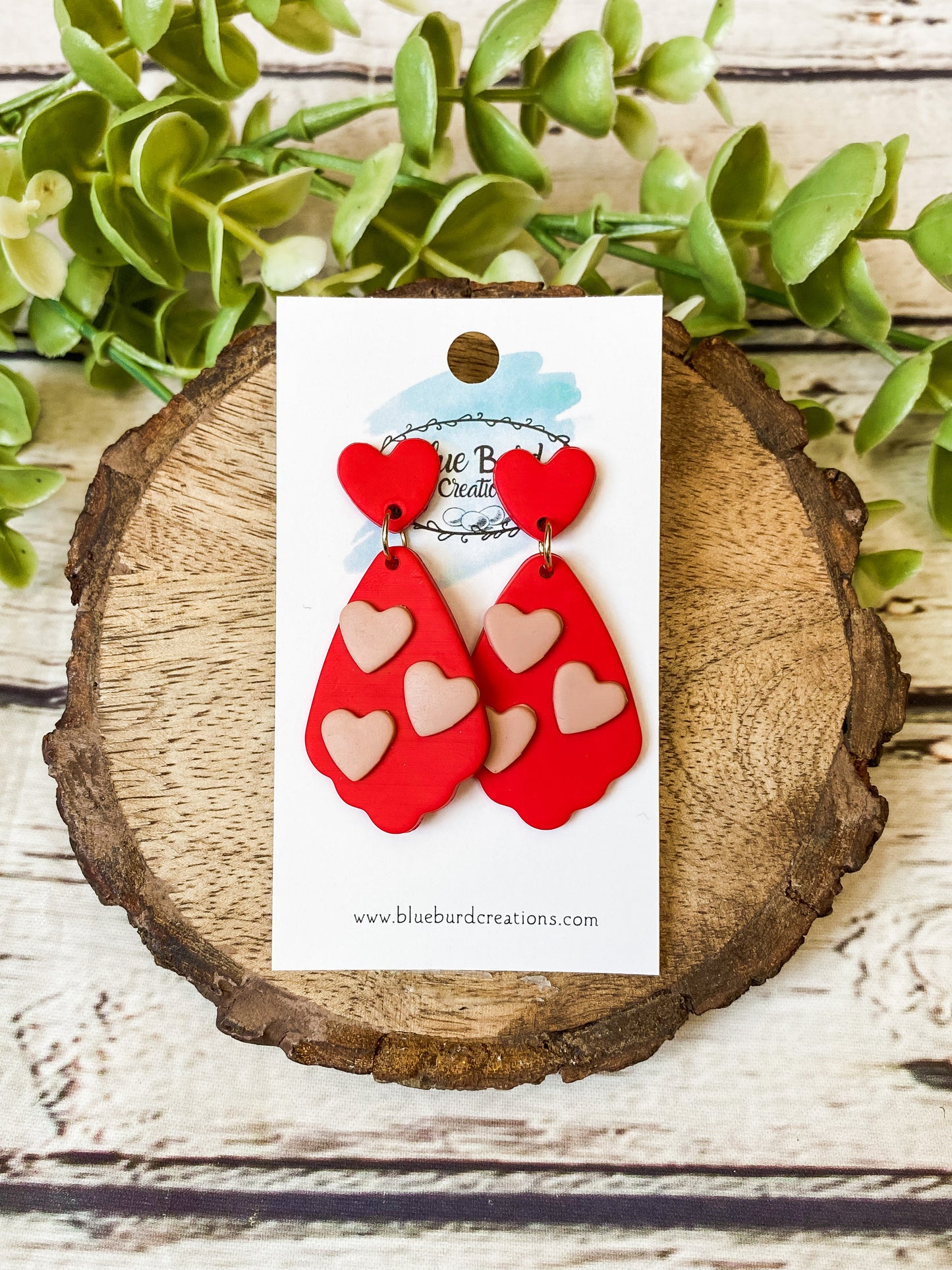 Trio Heart Dangles