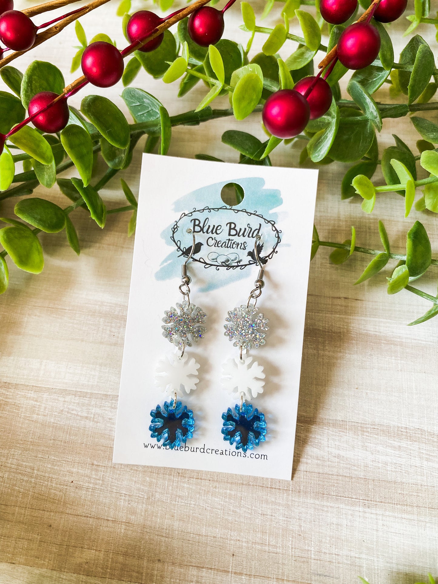 Mini Snowflake Drops