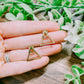 Triangle Ear Jacket Studs